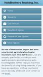 Mobile Screenshot of hulstrucking.com