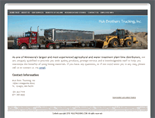 Tablet Screenshot of hulstrucking.com